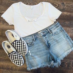 Caution to the Wind Crop Top